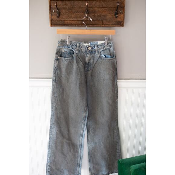 Free People We The Free Tinsley Baggy High-Rise Jeans 26 Short - Picture 3 of 6